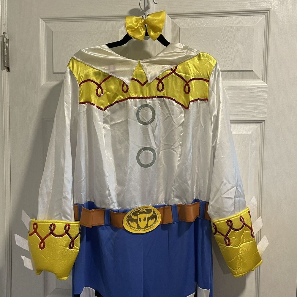Disney Pixar Toy Story Jessie Costume Jumpsuit Adult XL Halloween Cosplay